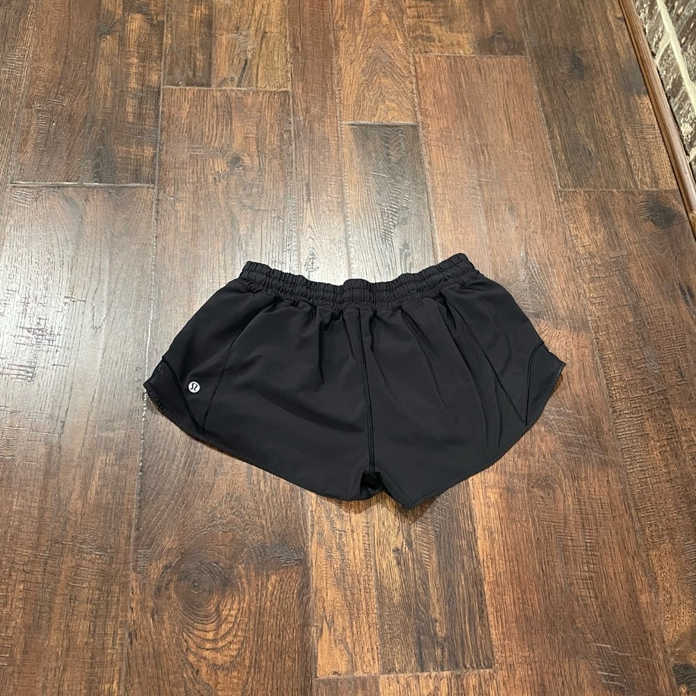 lululemon athletica Jet Black Athletic Shorts